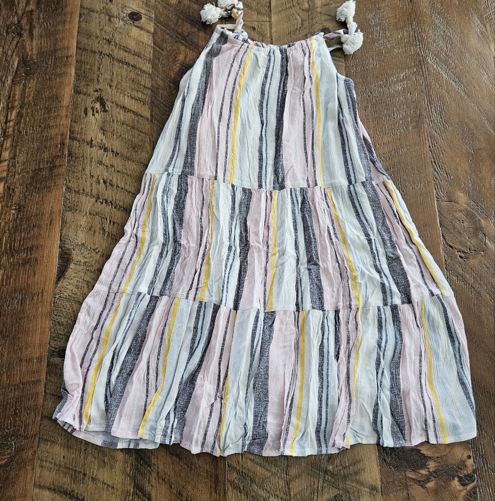 Art Class striped summer dress size 14/16 XL Juniors